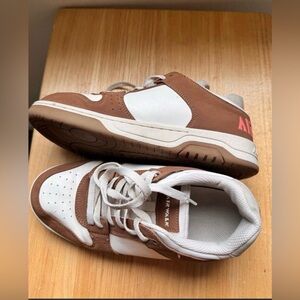 Airwalk Men’s Brown and White Skate Sneakers Size 8.5
